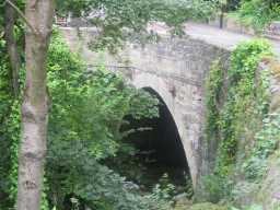 Side of bridge and tunnel under bridge 2017